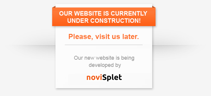 spletna stran je v izdelavi